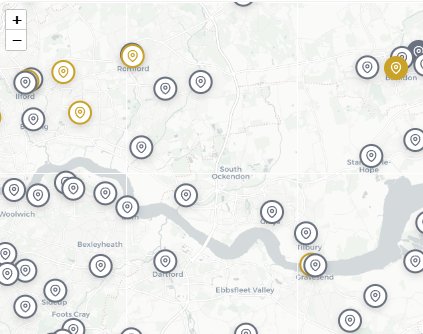 MTCHMKR Club Finder Map
